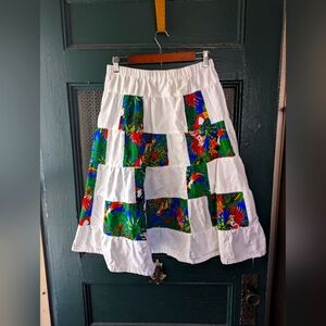 Handmade patchwork skirt